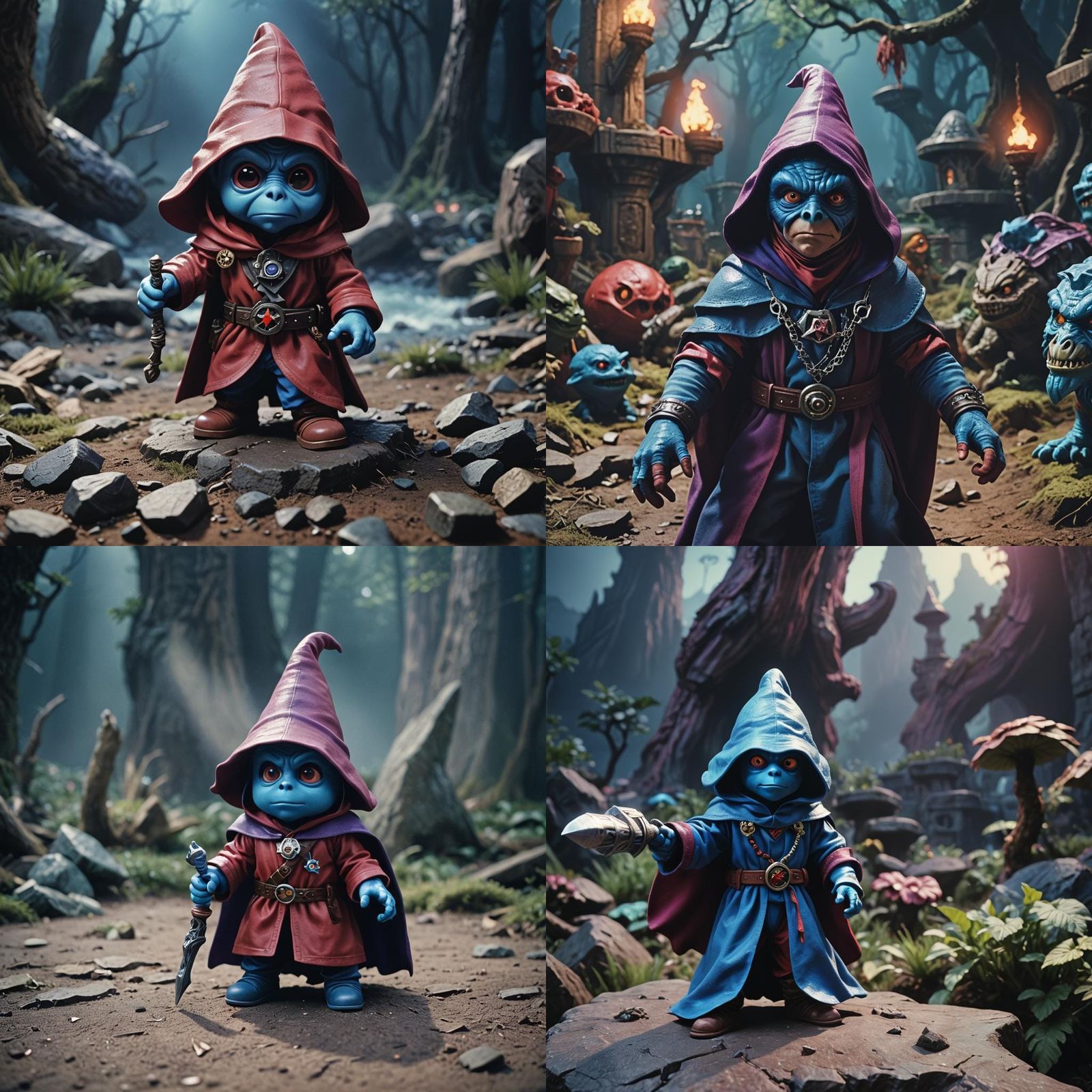 Cute Blue Orko from Masters of the Universe
