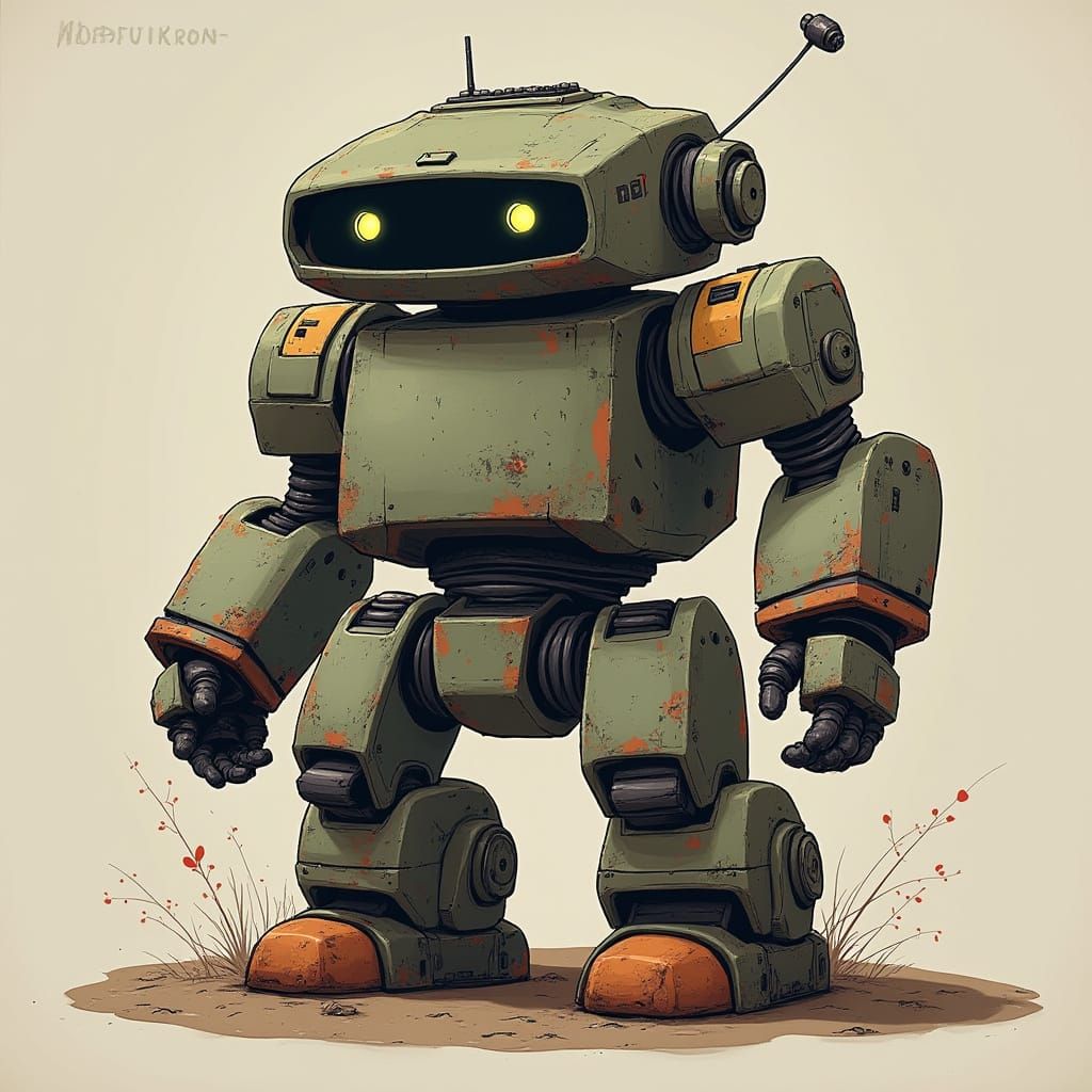 AI Generated Image of a Robotic TTR