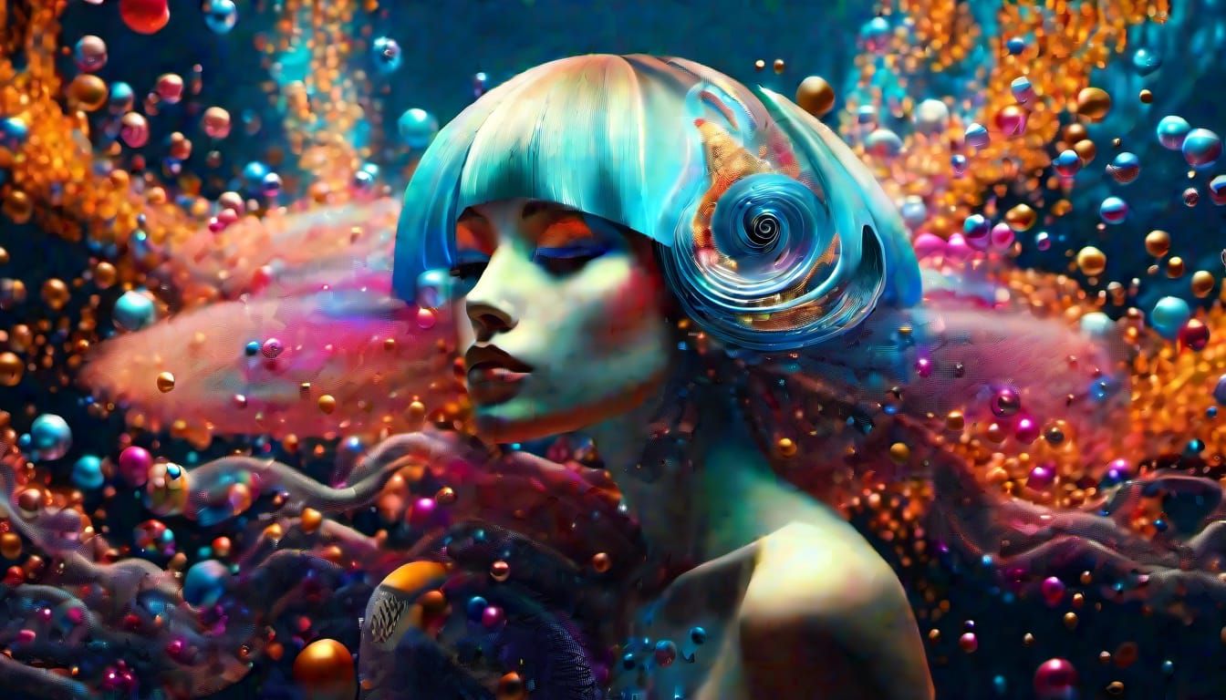 Dreamy Dandelion Wish in Surreal Fantasy Style