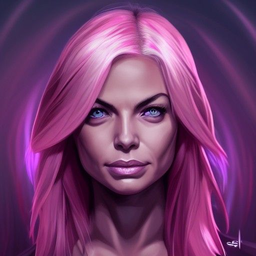 Jaime Pressly as League of Legends Game Art