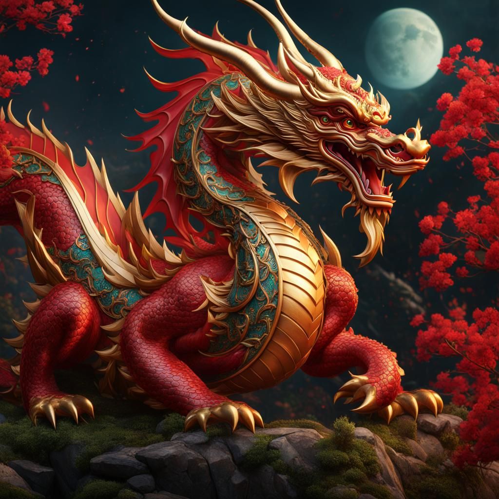 Lunar New Year Wood Dragon: Prosperity and Growth