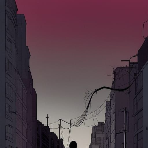 Depression Art: Moody Dark Colors