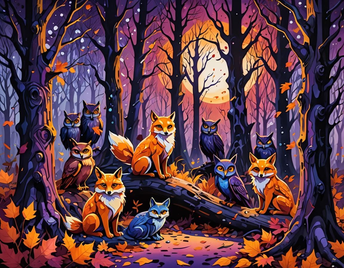 Enchanted Forest Gathering: A Graffiti Art Spectacle