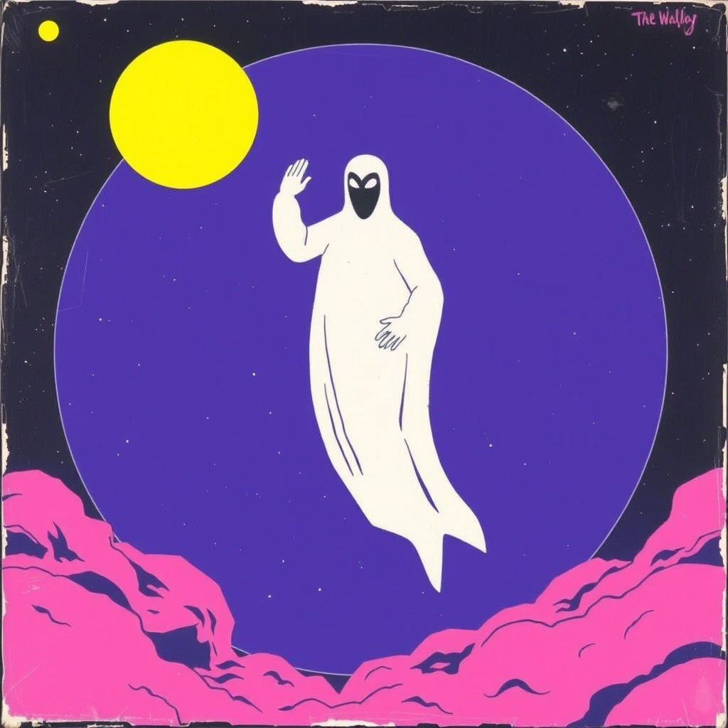 Space Ghost in Pop Art Style