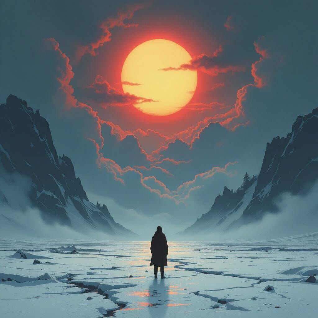 Vita Certamen Album Cover: Introspection in Surreal Style