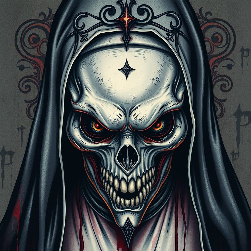 Realistic portrait of VALAK