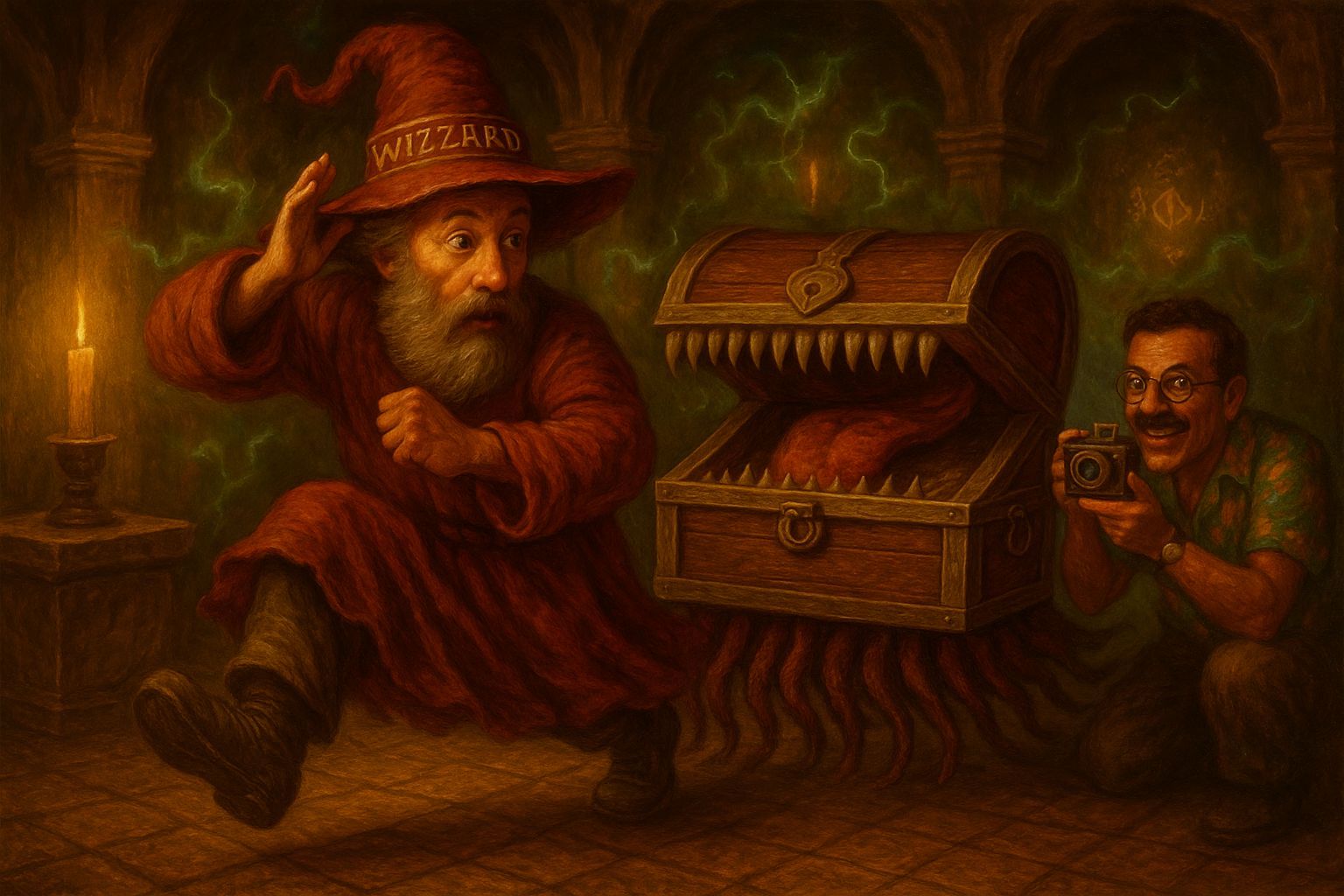 Luggage Chases Wizard Through Unseen University