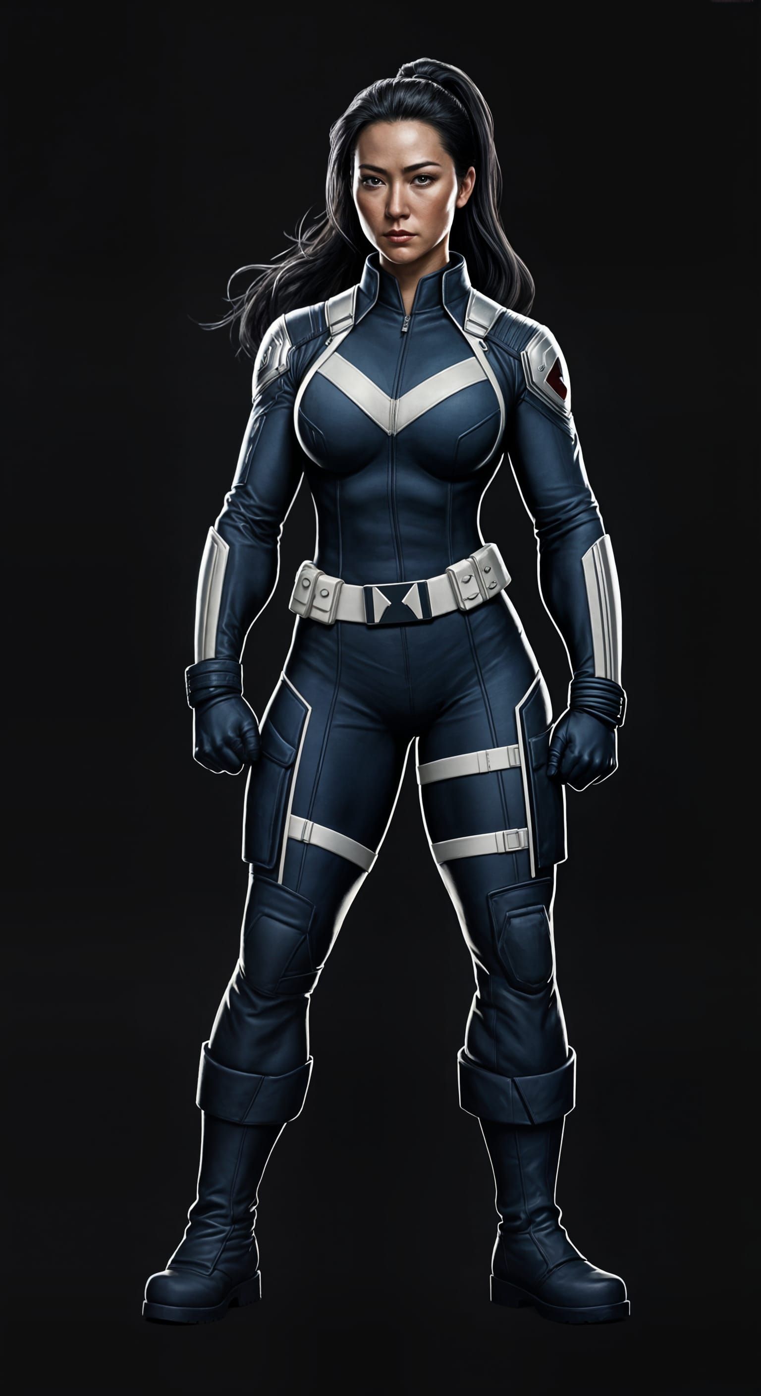 Melinda May, Commando in Combat Gear, Inspired by Comic Book...