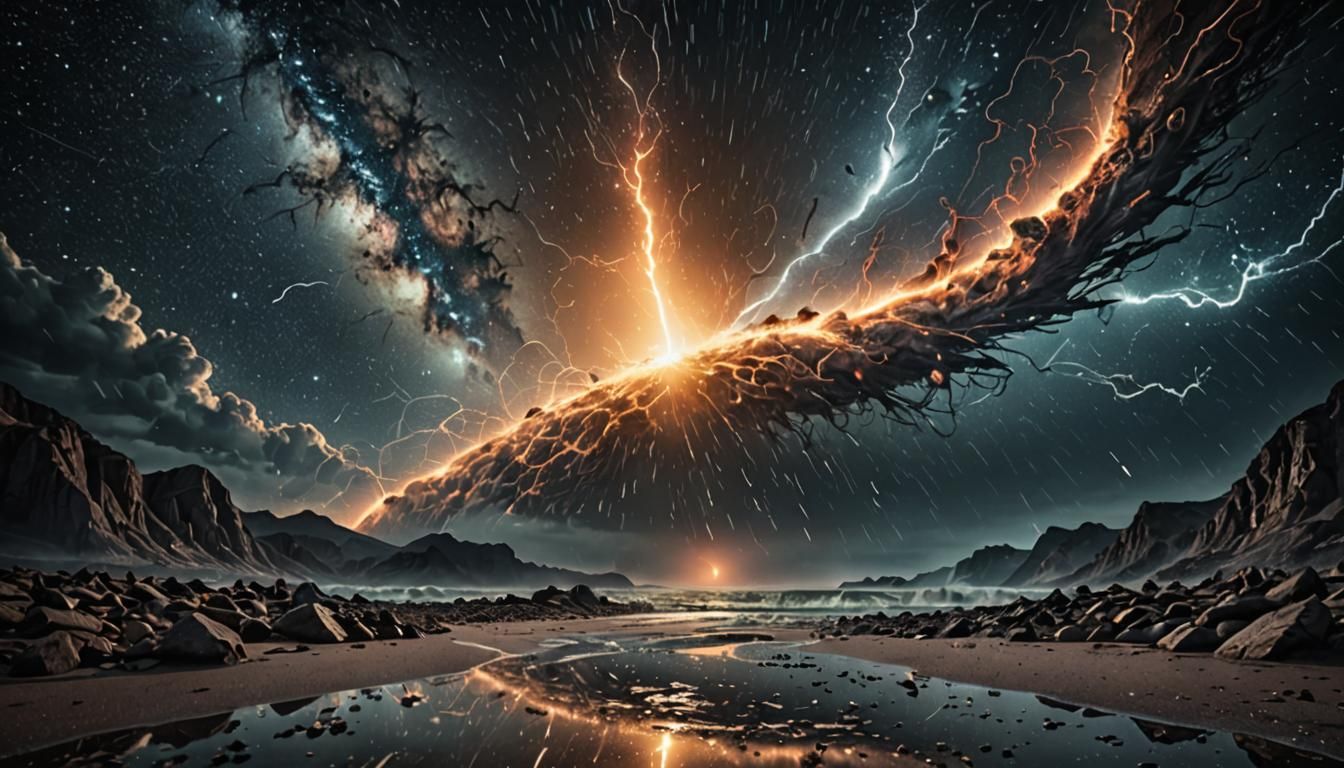 Hyperrealistic Starstorm Infinity in High Definition