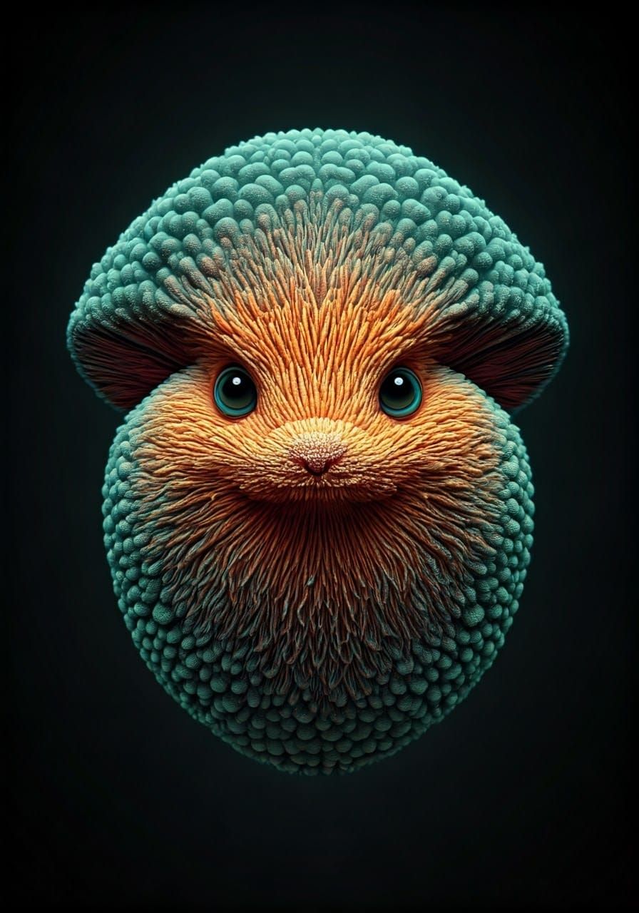 Playful Cacophony of Hybrid Fauna and Flora