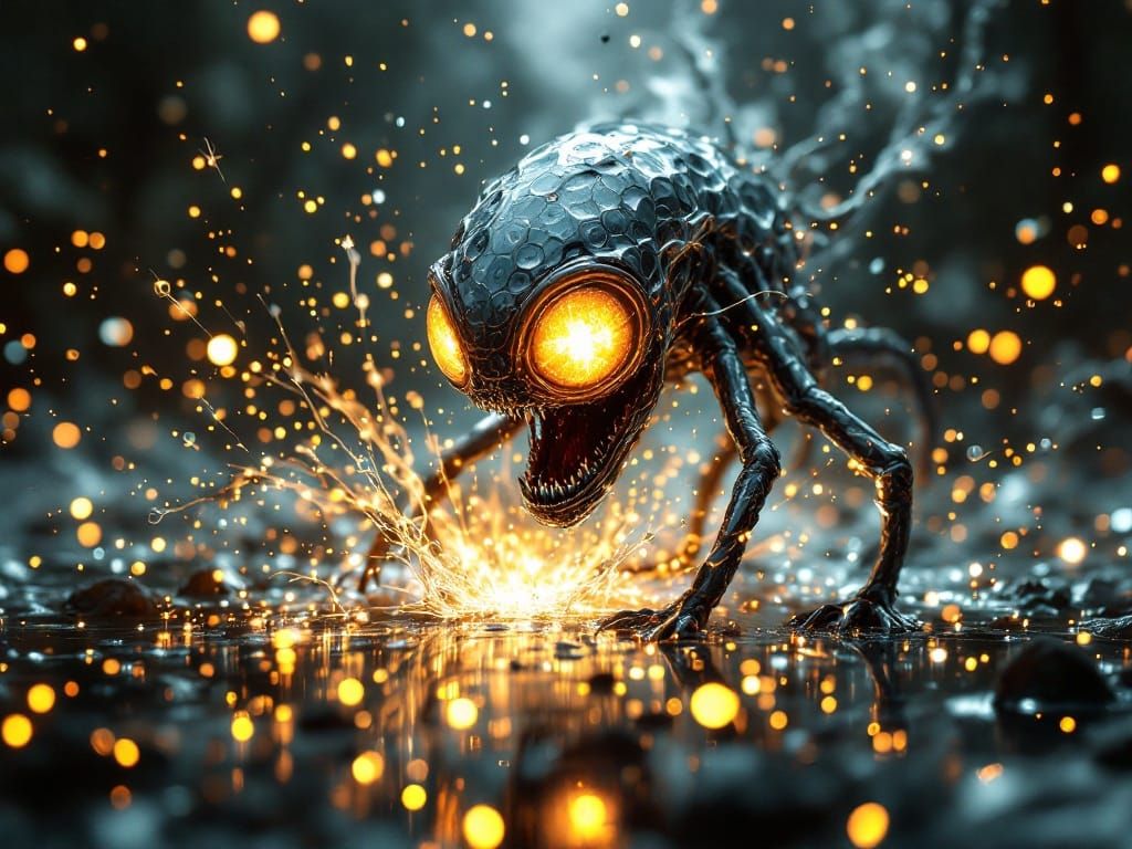 Theriomorph Zoomorphic Vandegraaff Light Bending