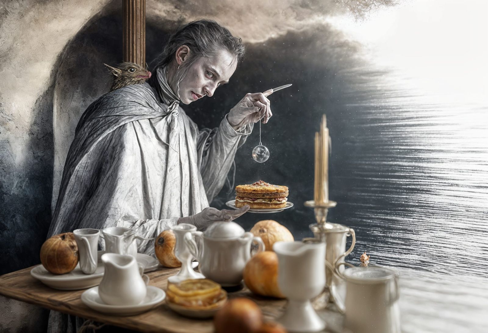 Magical Biological Dreamscape in Ethereal Photorealistic Sty...