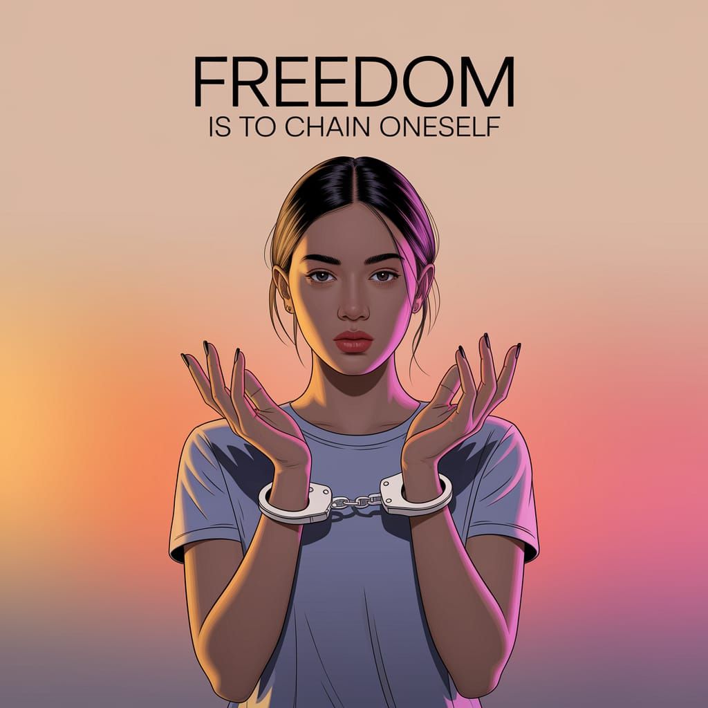 A Woman's Duality: Freedom in Restraint