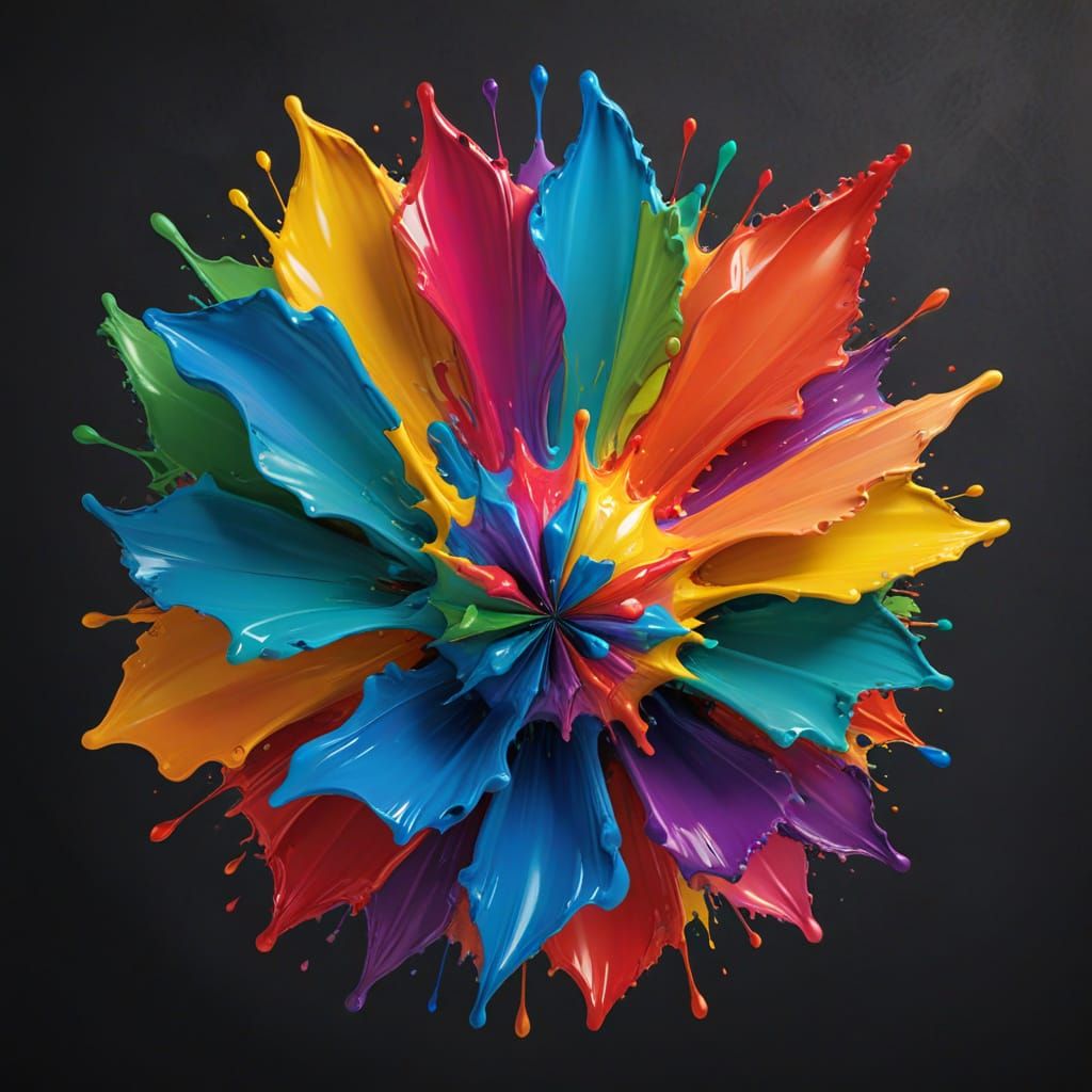 Abstract Chromatic Swirls