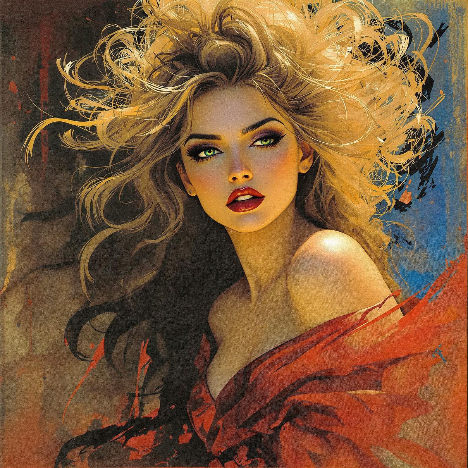 Art by Luis Royo Wojtek Siudmak Paul Cézanne Claude Monet, t...