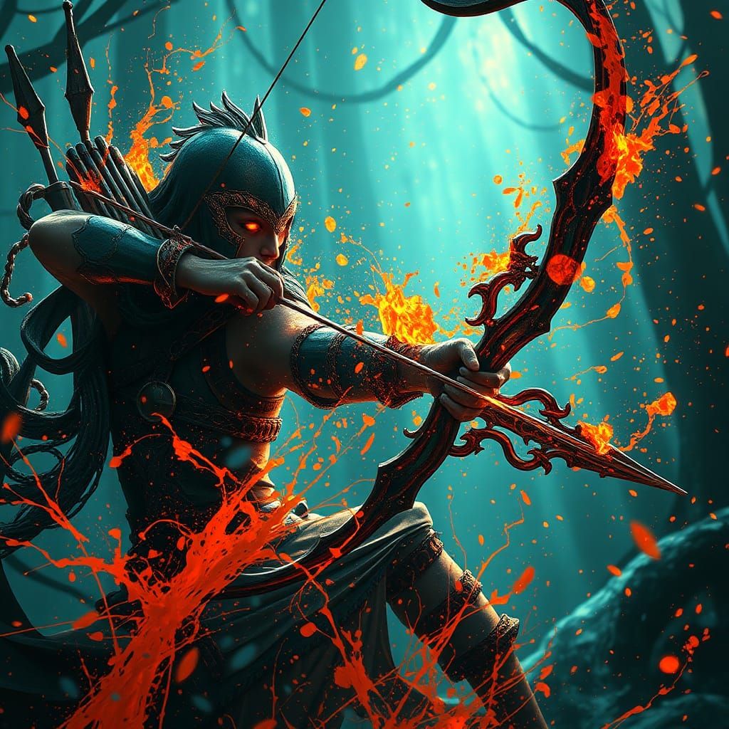 Celtic Warrior's Triadic Triumphant Archery