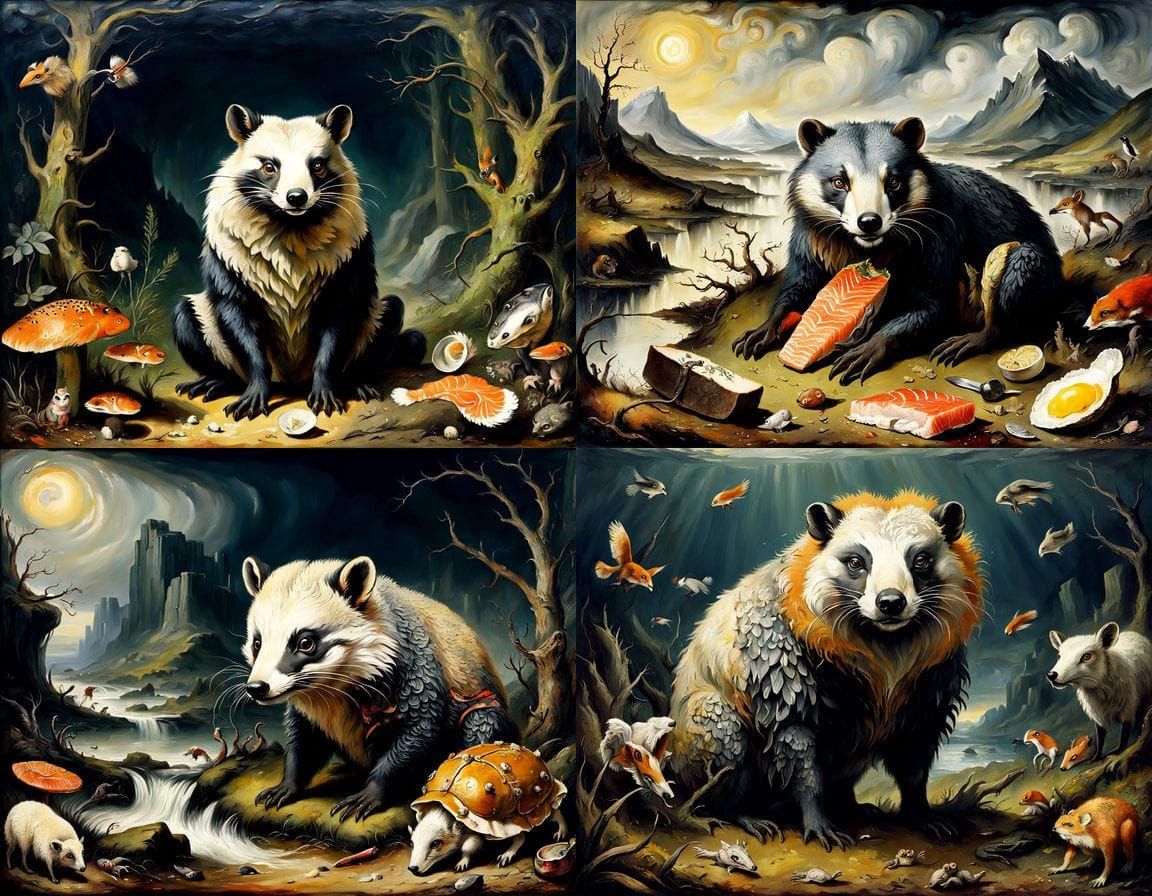 Ethereal Scottish Landscape of Horror and Decay