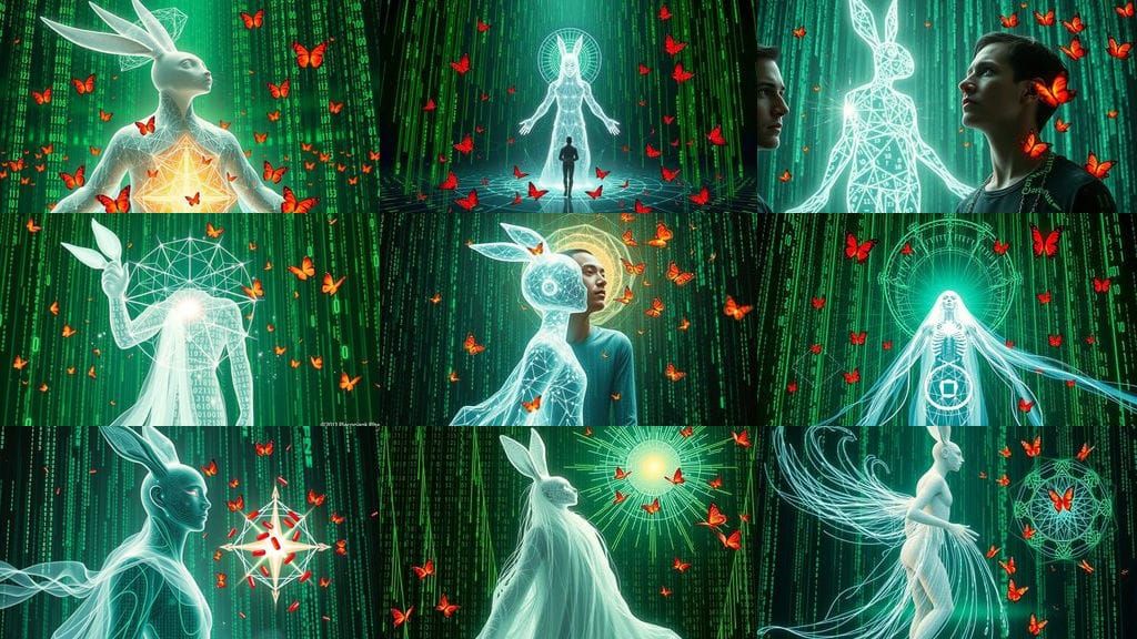 Ethereal Awakening in Quantum Matrix