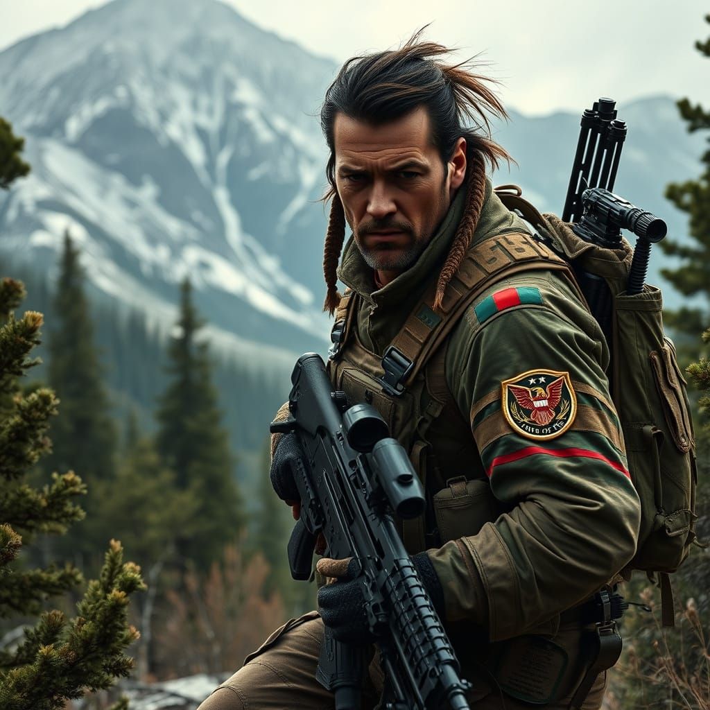 Tactical Tracker Pursues Elusive Felon in Rocky Mountains