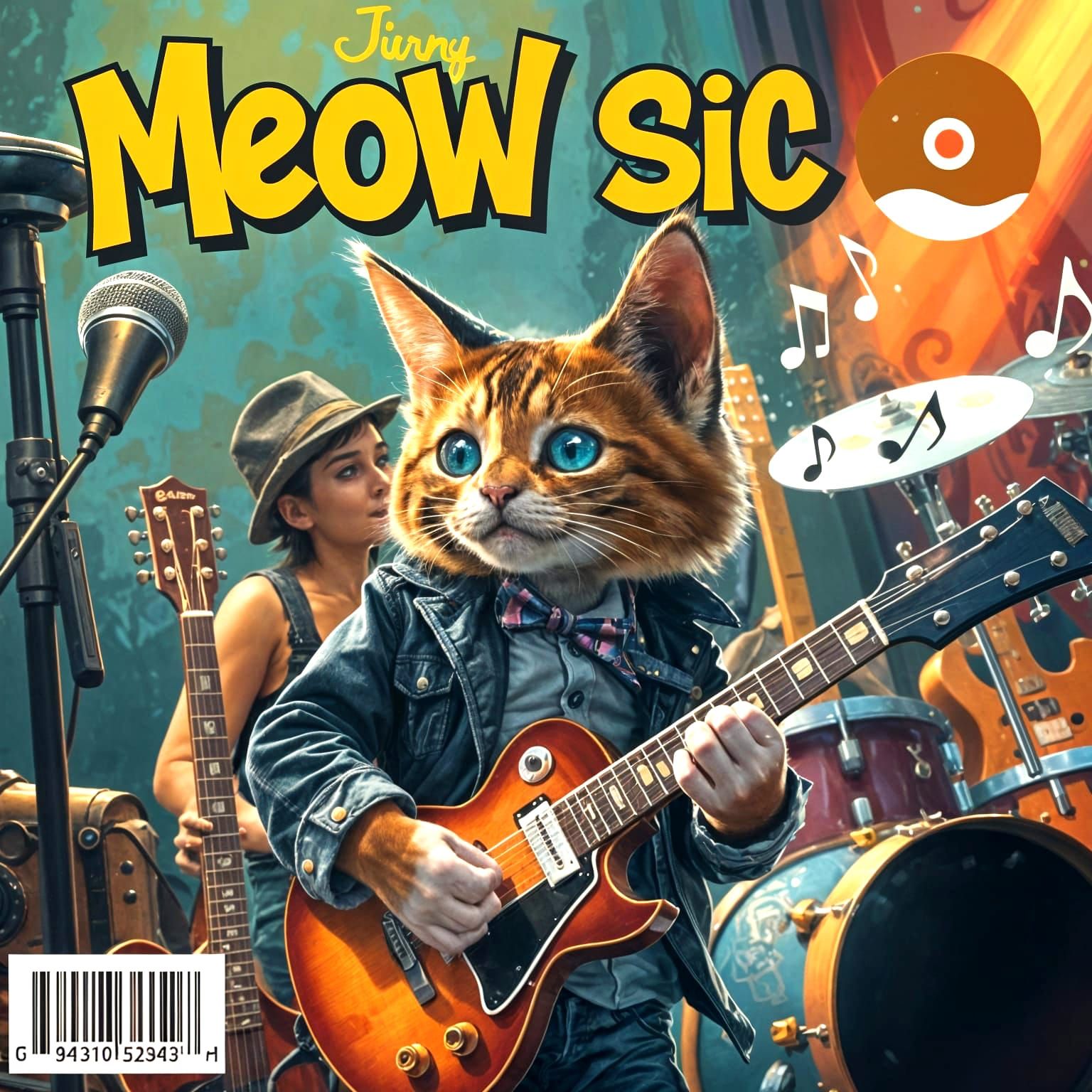 Jinny’s Meow-sic Record!