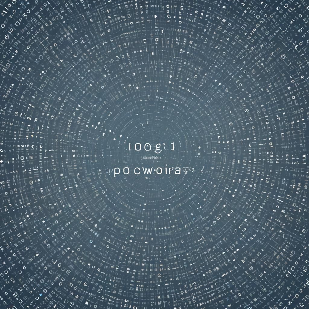 Sleek Modern Tech Background with AI Brain Graphic