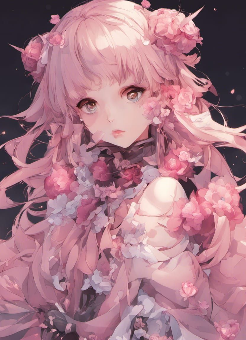 Carnival Girl in Golden Dress with Tarot Cards