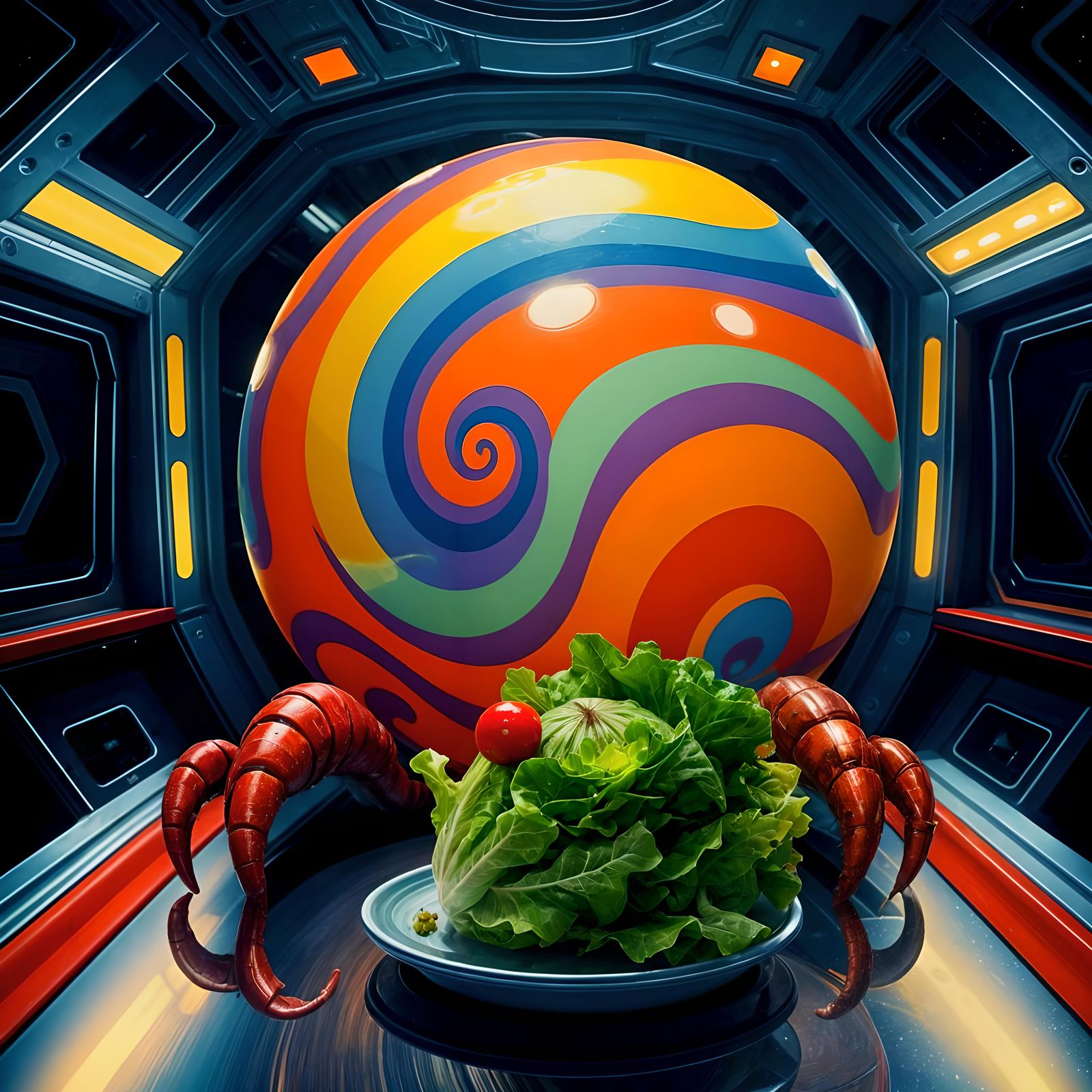 Reimagining Beachball, the Alien, from John Carpenter’s Dark Star