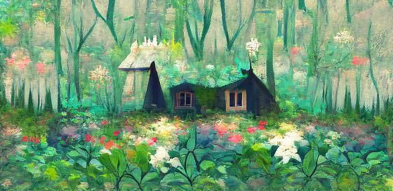 Cottage in the forest