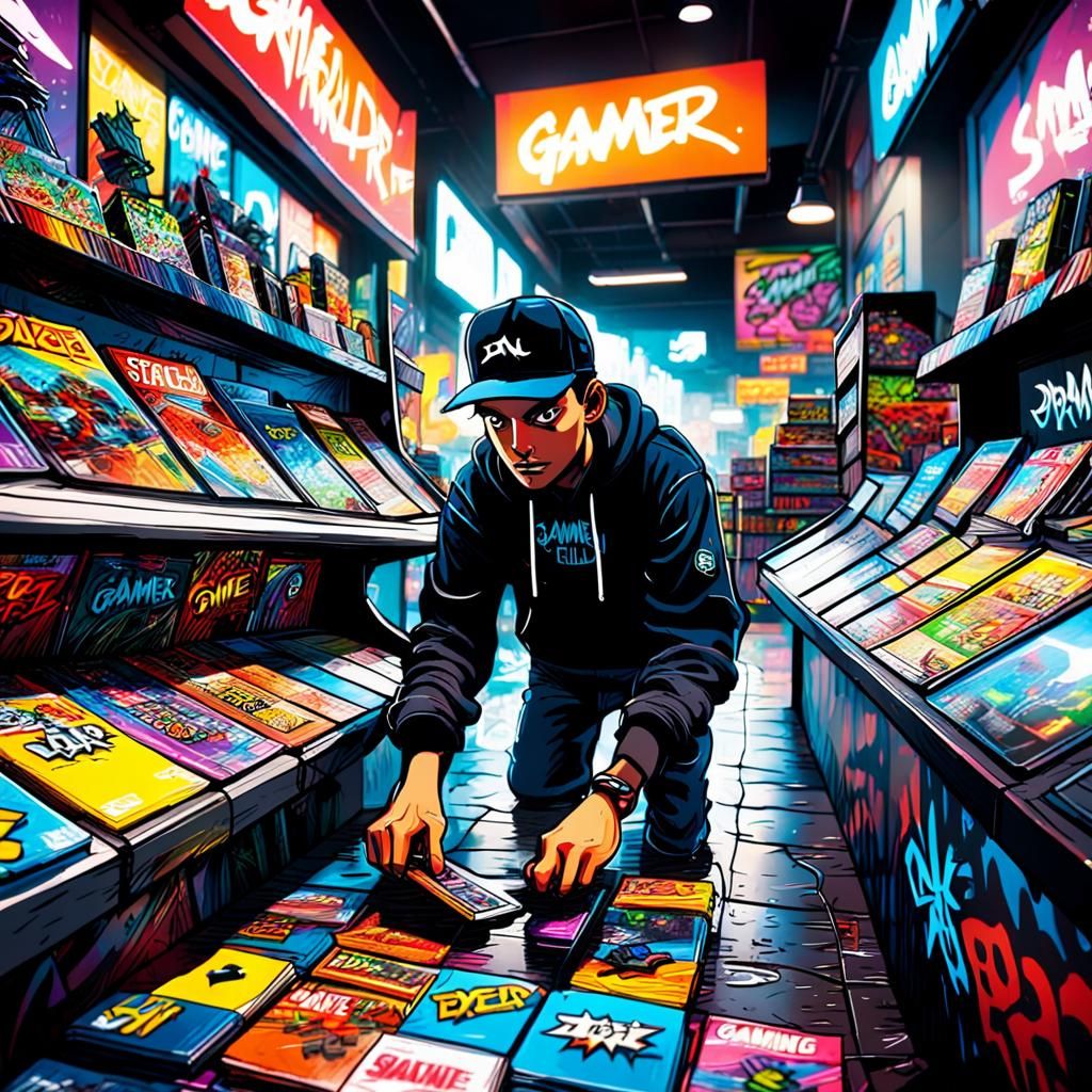 Gamer Buys Games: Graffiti Street Art