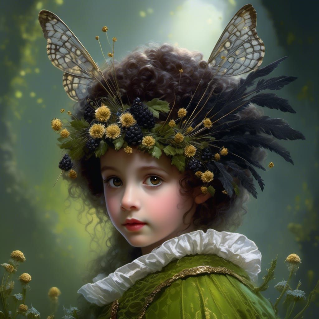 Filigree Gremlin Portrait in Ornate Armor