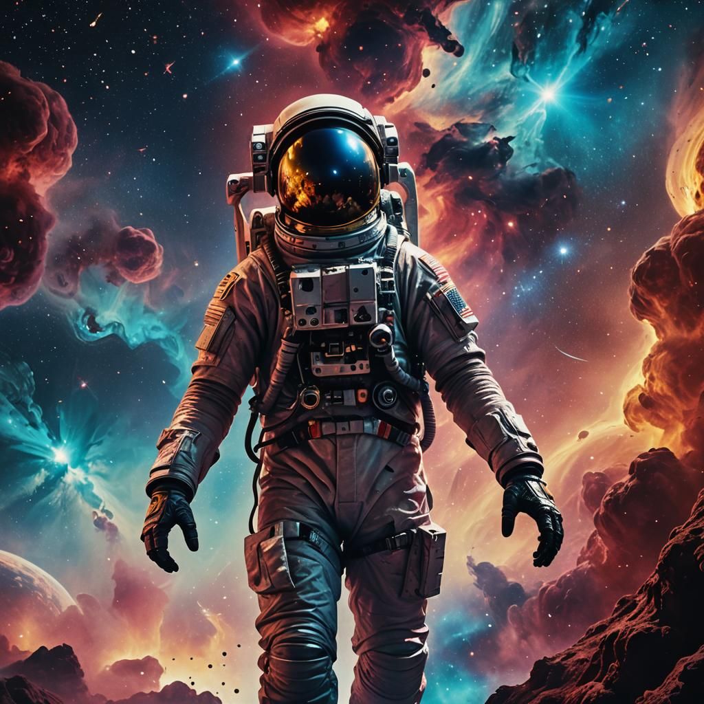 Gothic Space Art: A Cinematic Masterpiece