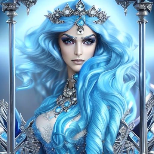 Fantasy Queen Portrait in Ultra Photorealistic Style