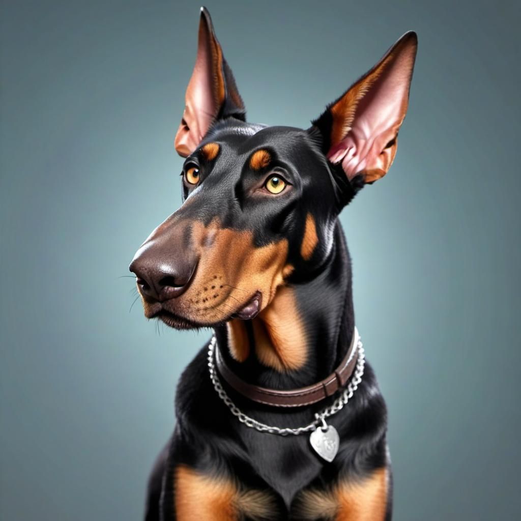 Doberman shepherd
