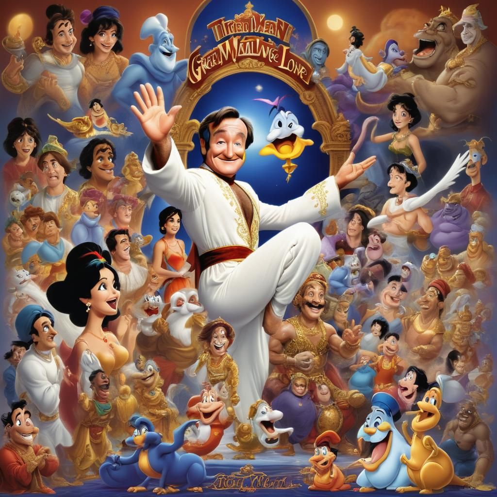 Robin Williams Tribute: A Digital Masterpiece