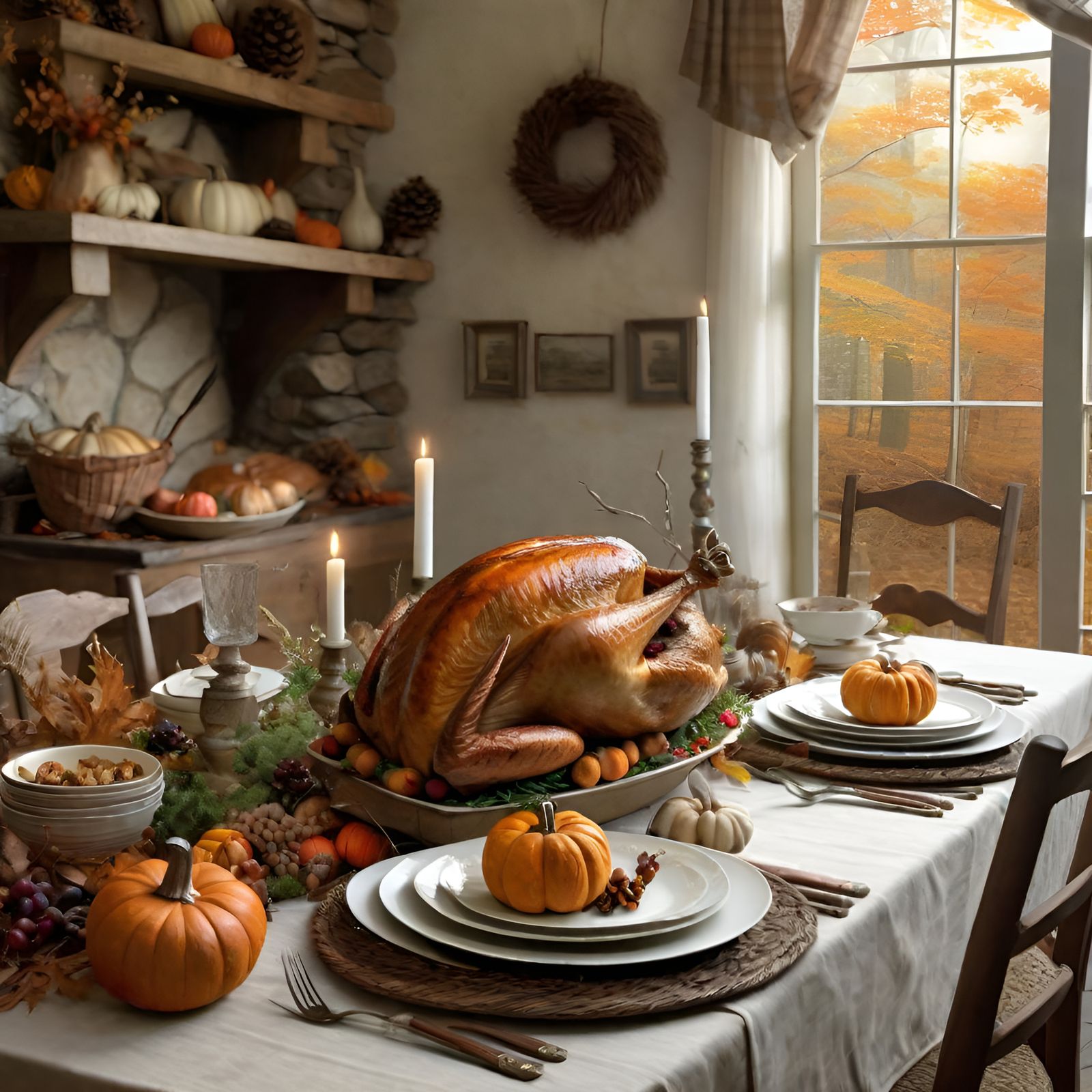 Simple Country Charm Tablescape