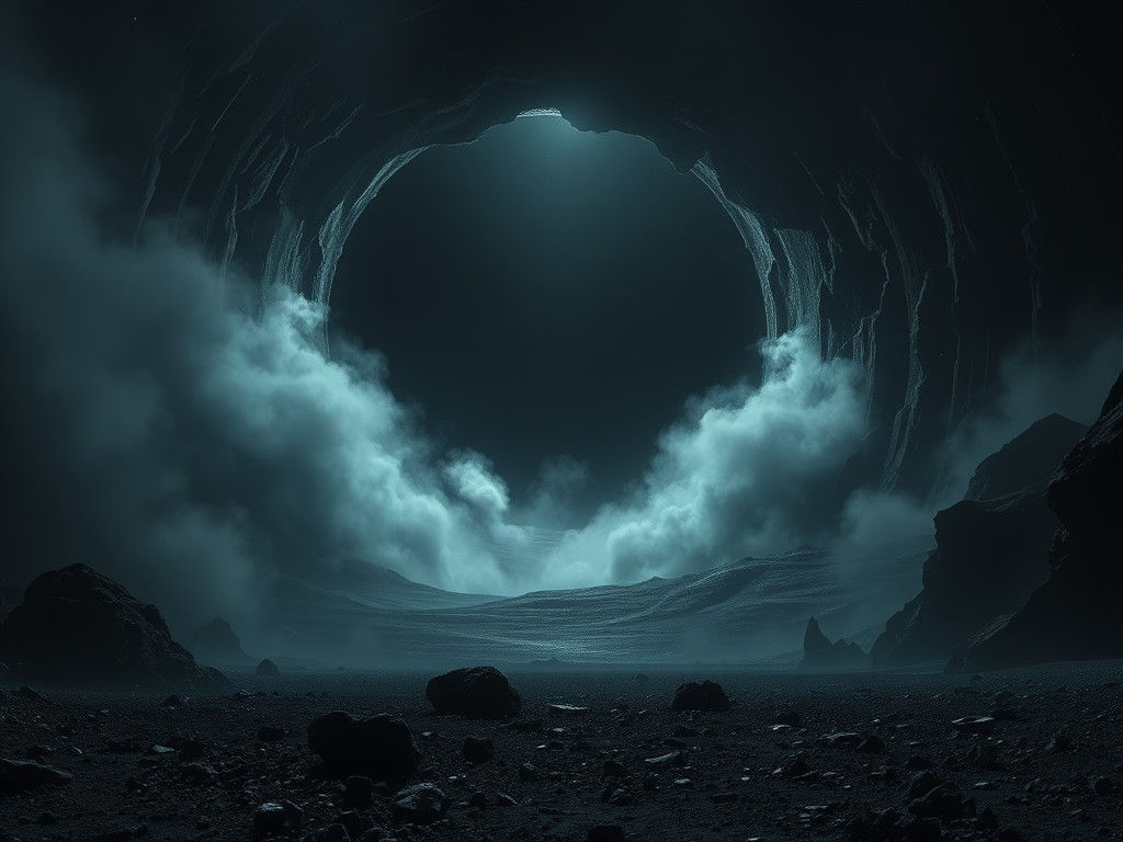 Epic View of a Gigantic, Haunted Black Hole