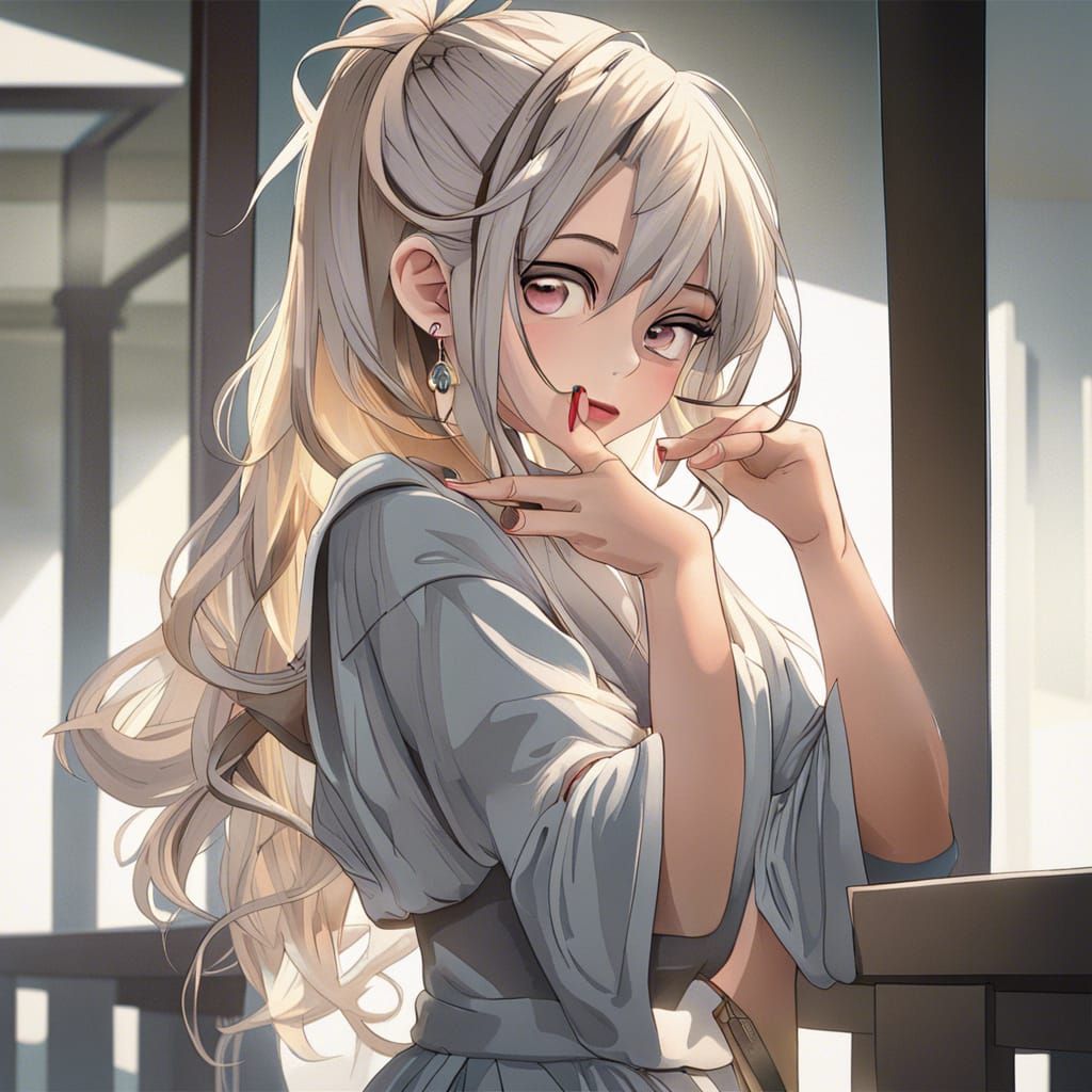 Beautiful Girl Generated by AI