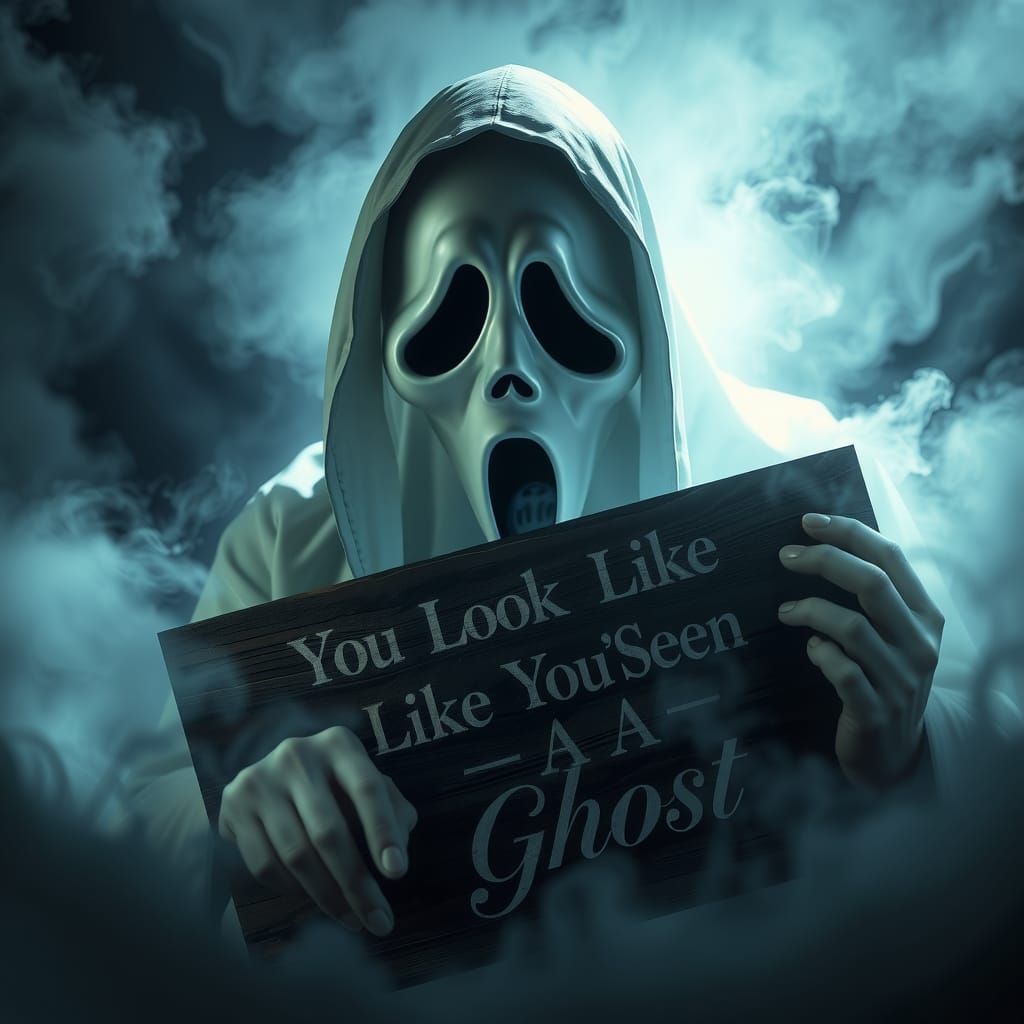 Ethereal Ghostface in Mystical Mist