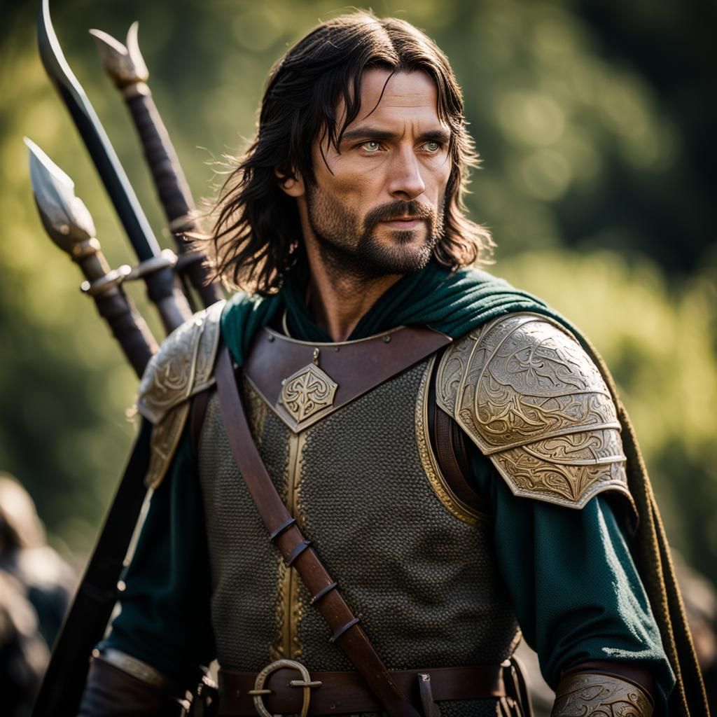 Aragon Inspired Portrait in Natural Lighting