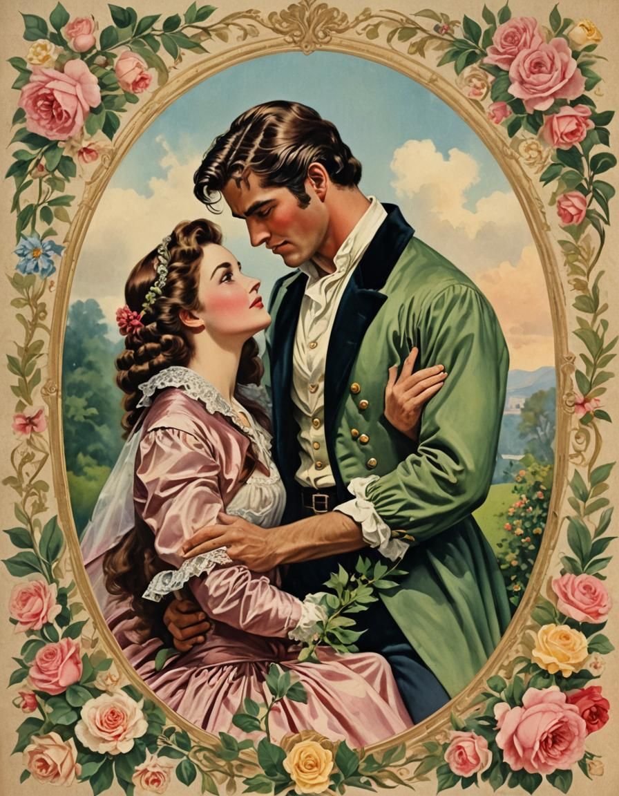 Restoration Era Romance Novel Cover