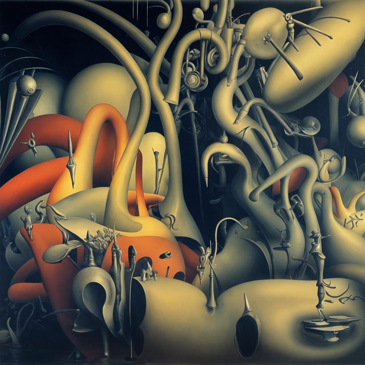 Intricate Eyes Concept Art in Surreal Style