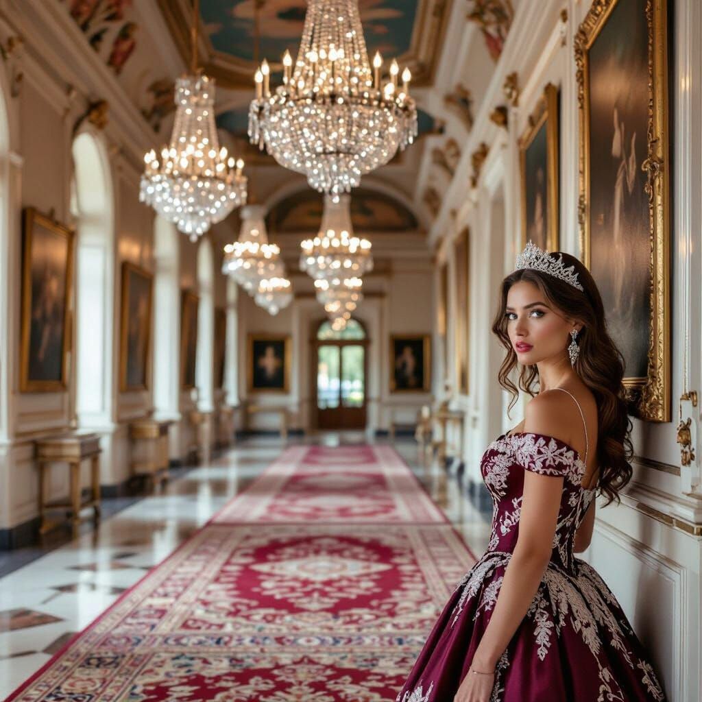 Searching Princess in Palace Passage