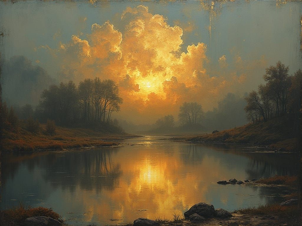 Inside a Gilt Resin Living Dome I Am Reflectigraphic See Our Love Turn to Rust