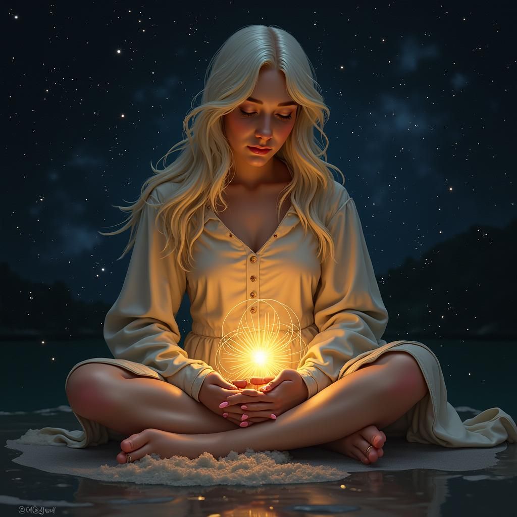 LIGO Sciportrait in Luminiferous Aether Pietà