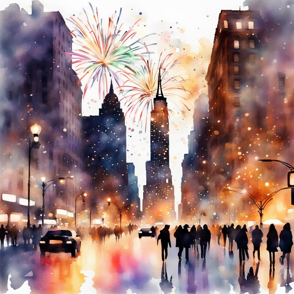New York new year