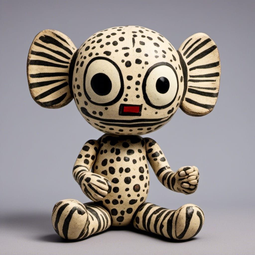 Abstract AI Image Generated From Simple Prompt