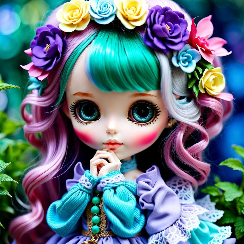 Blythe Doll in Dreamlike Fantasy Colors