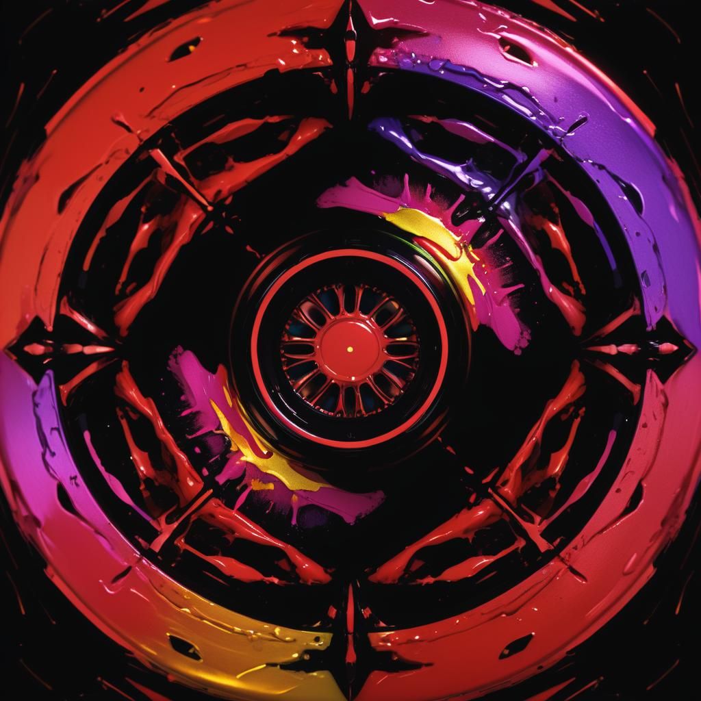 Realistic Portrait with Vibrant Colors and Sharp Focus