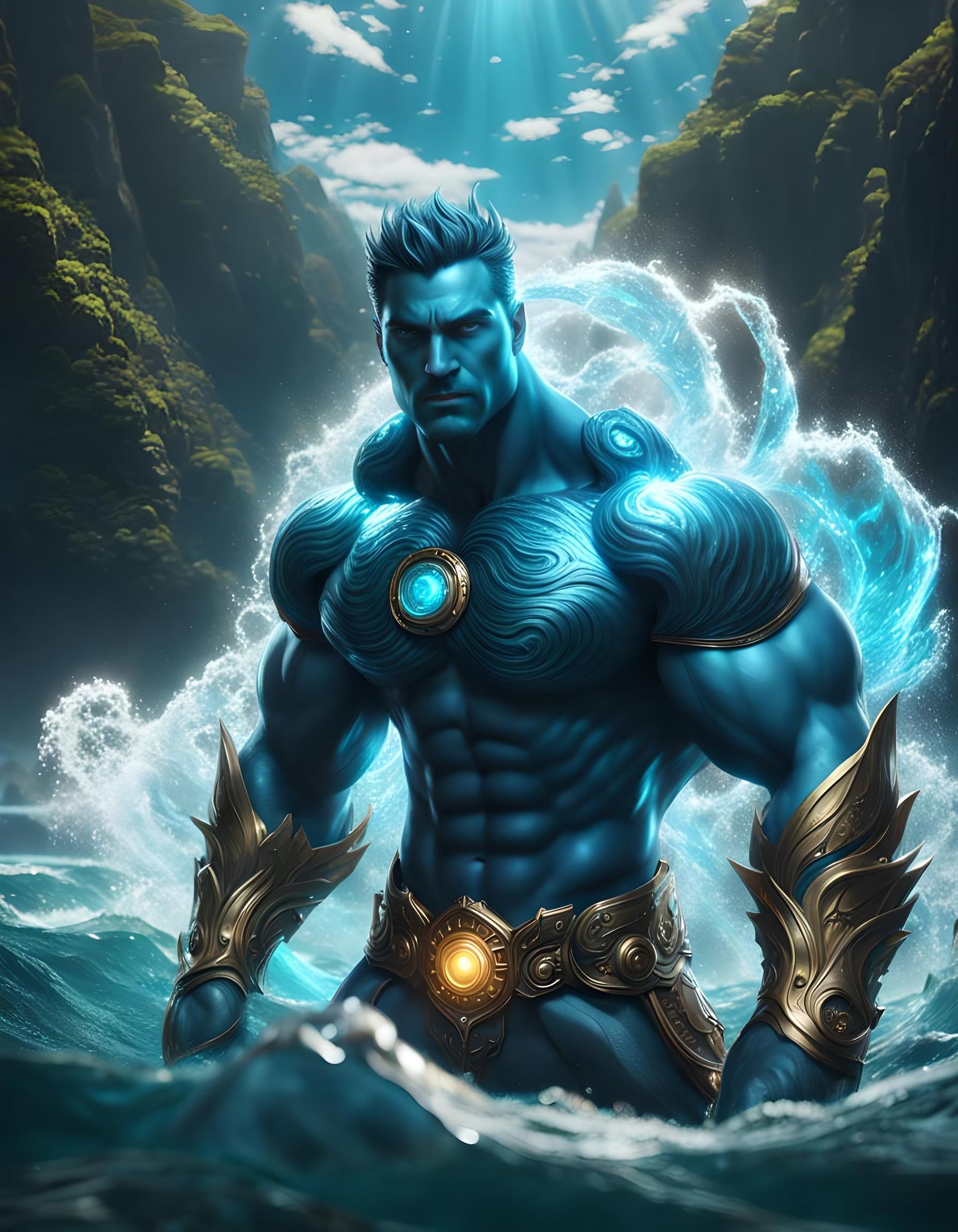 Water Elemental God