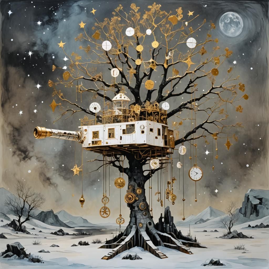 Constellation Key in Steampunk Puppet Theatre